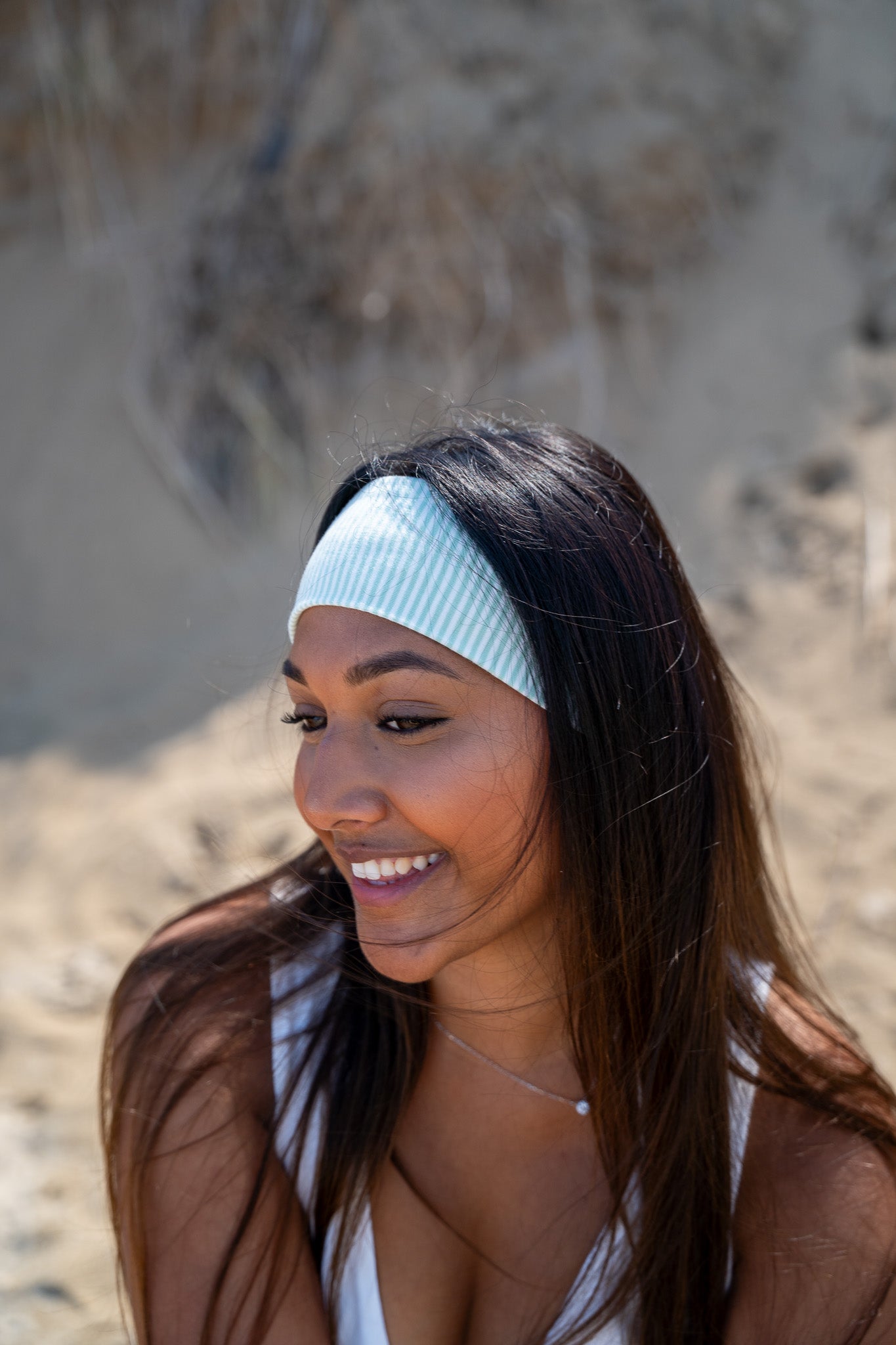 Matcha Striped Headband