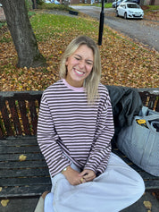 Long Sleeve Pink and Chocolate (PREORDER)