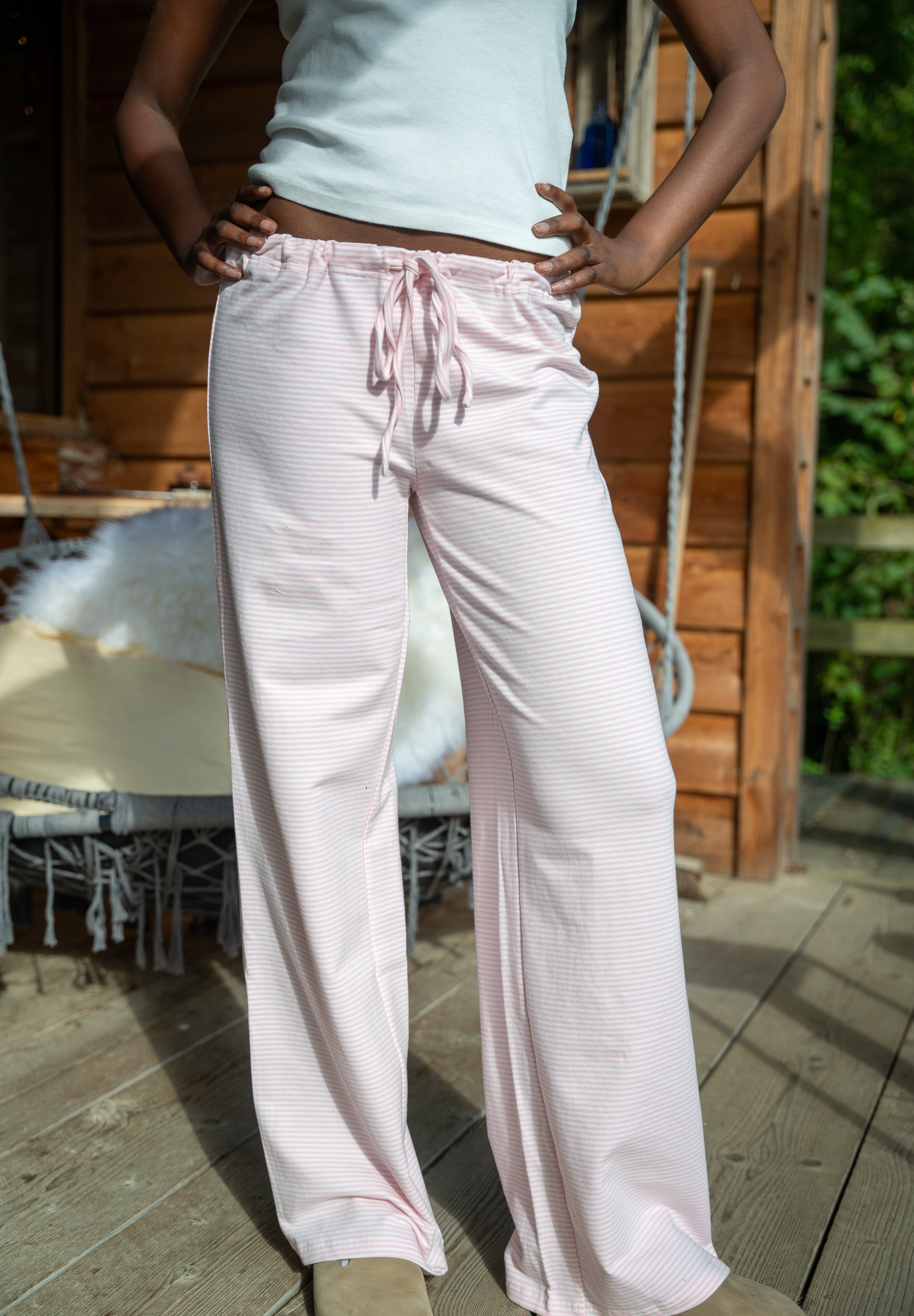 Ida Trousers - Baby Pink