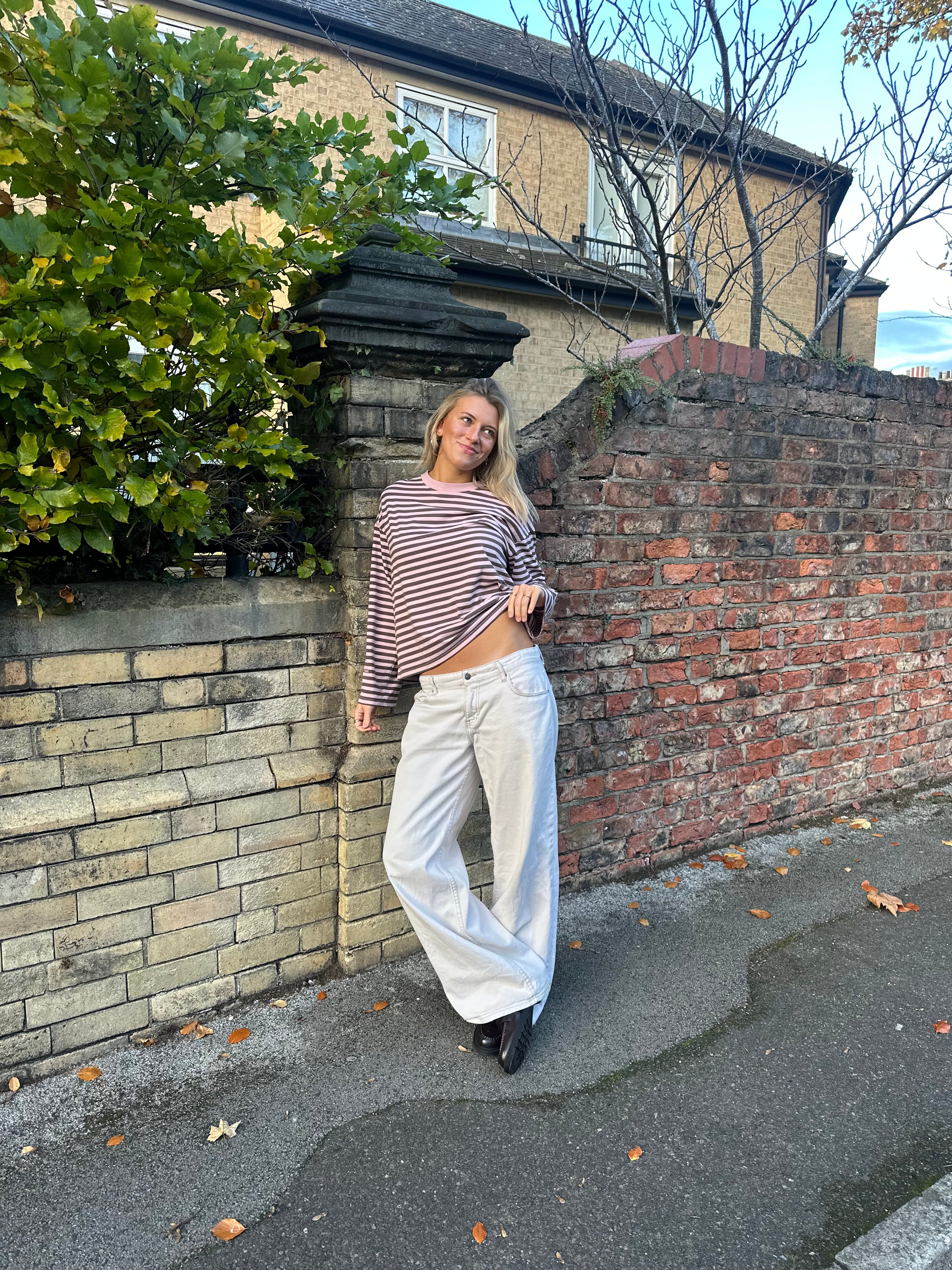 Long Sleeve Pink and Chocolate (PREORDER)