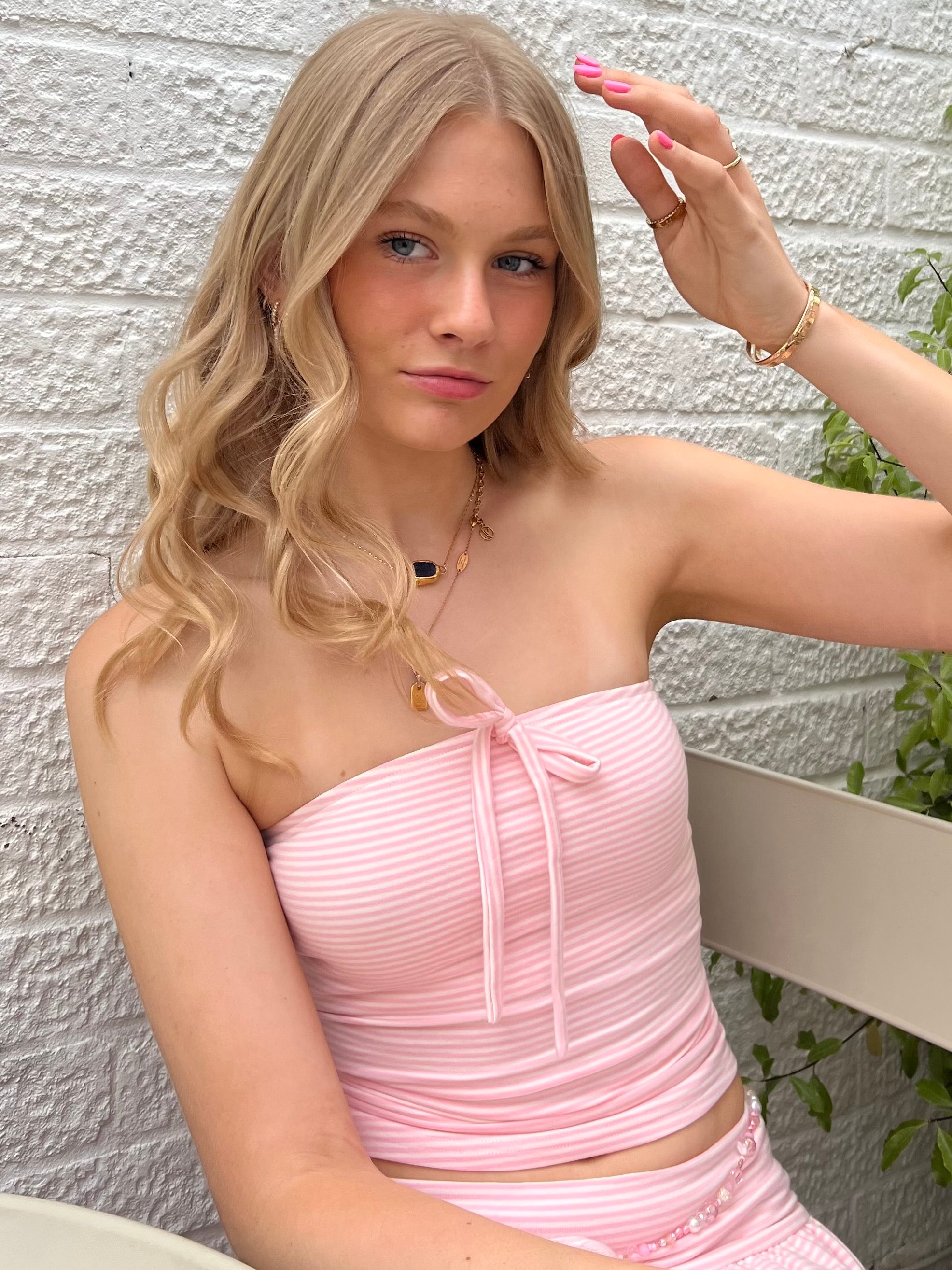 Ida Tube Top - Baby Pink