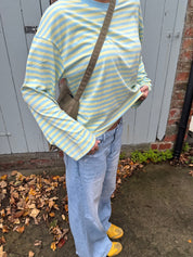 Long Sleeve Baby Blue and Butter Yellow (PREORDER)