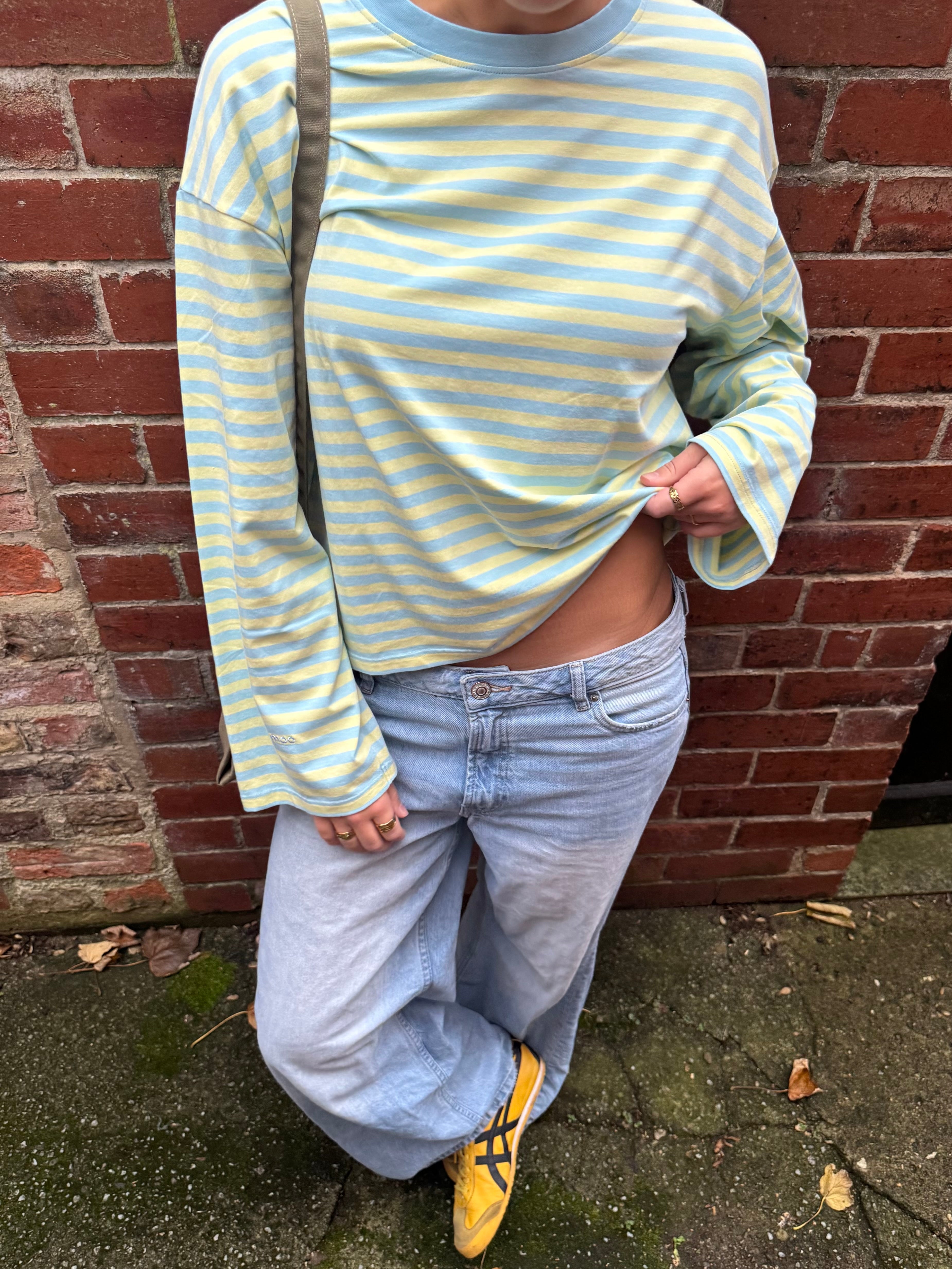 Long Sleeve Baby Blue and Butter Yellow (PREORDER)