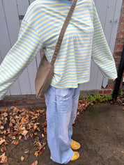 Long Sleeve Baby Blue and Butter Yellow (PREORDER)