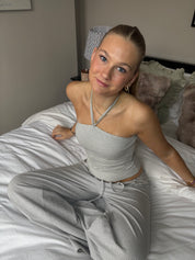 Ida Tube Top - Soft Grey