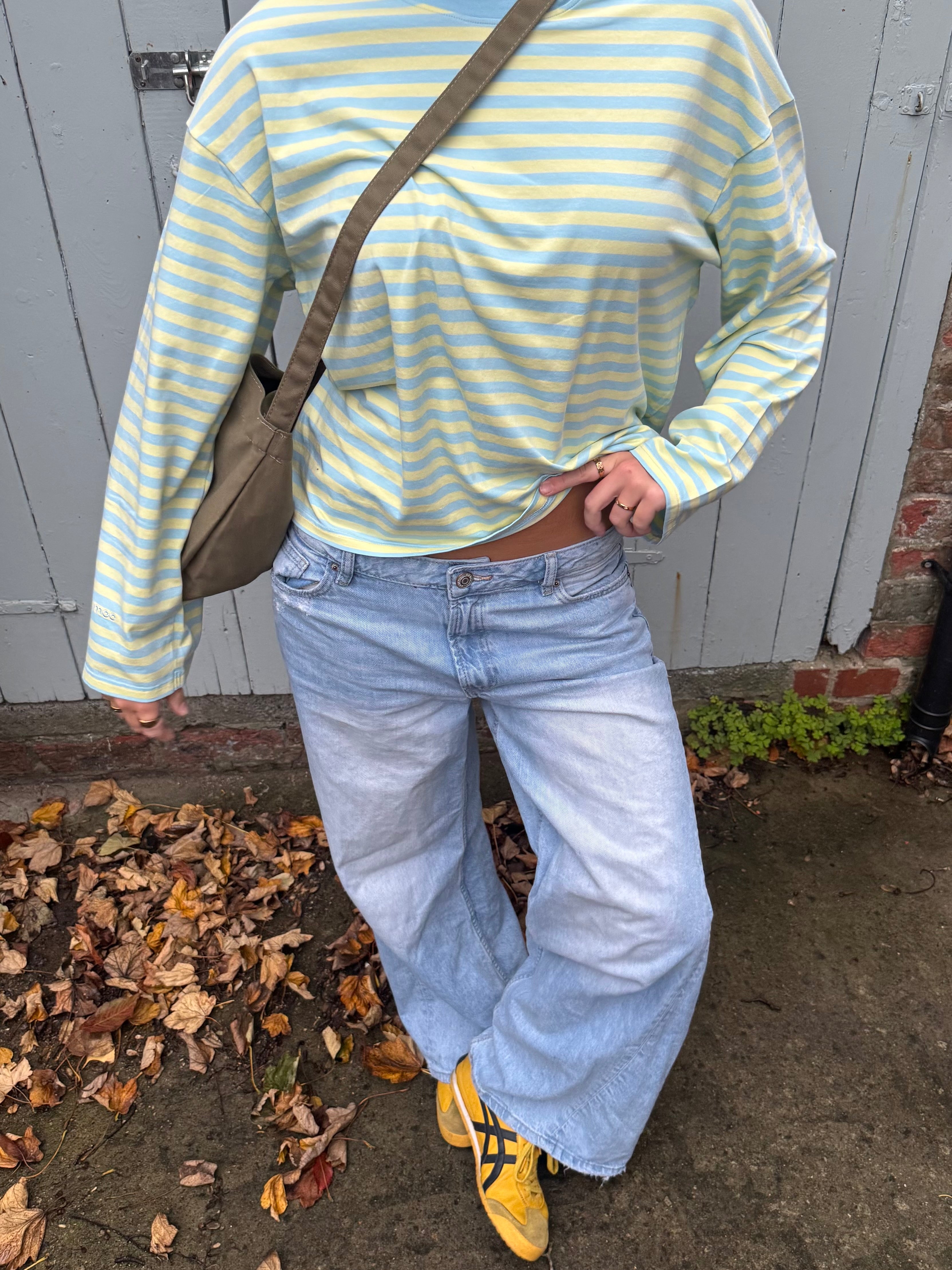 Long Sleeve Baby Blue and Butter Yellow (PREORDER)