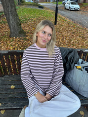 Long Sleeve Pink and Chocolate (PREORDER)