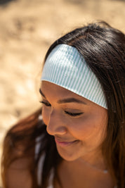 Matcha Striped Headband