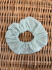 Matcha Stripped Scrunchie
