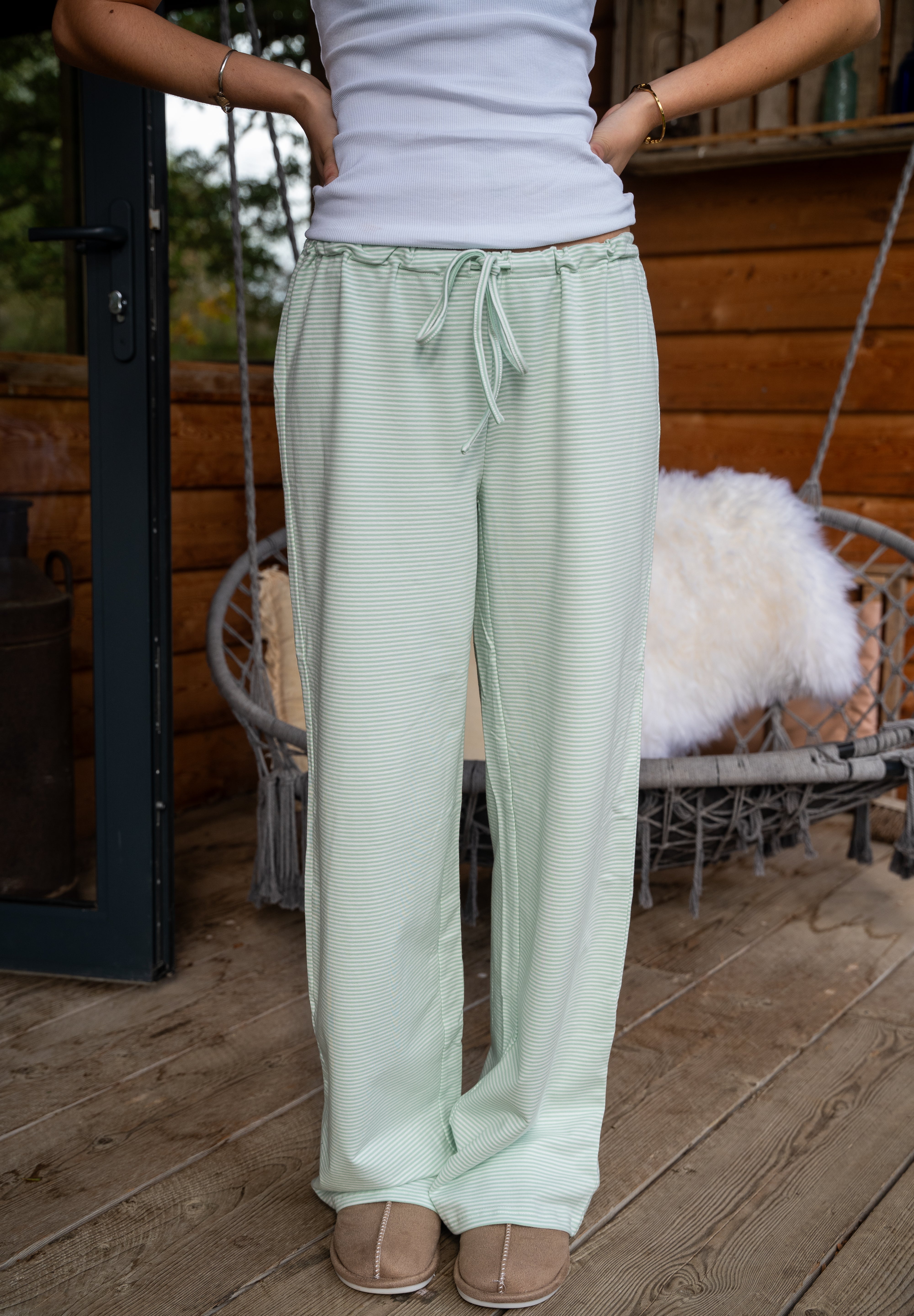 Ida Trousers - Matcha