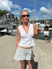 Soft Grey Shorts