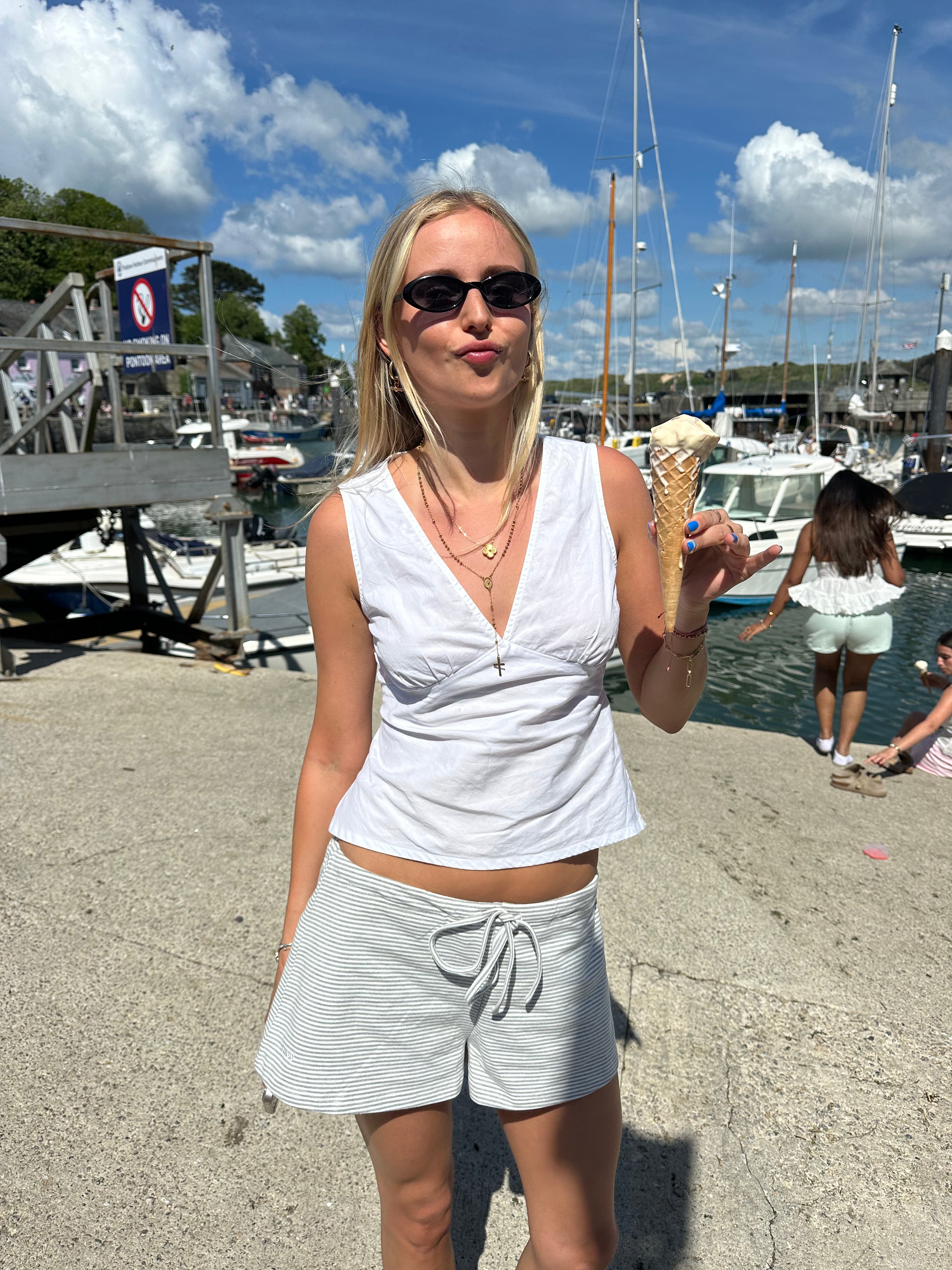 Soft Grey Shorts
